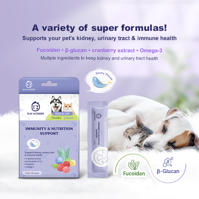 Sun Wonder Immunity and Nutrition Support Supplement for Cats & Dogs