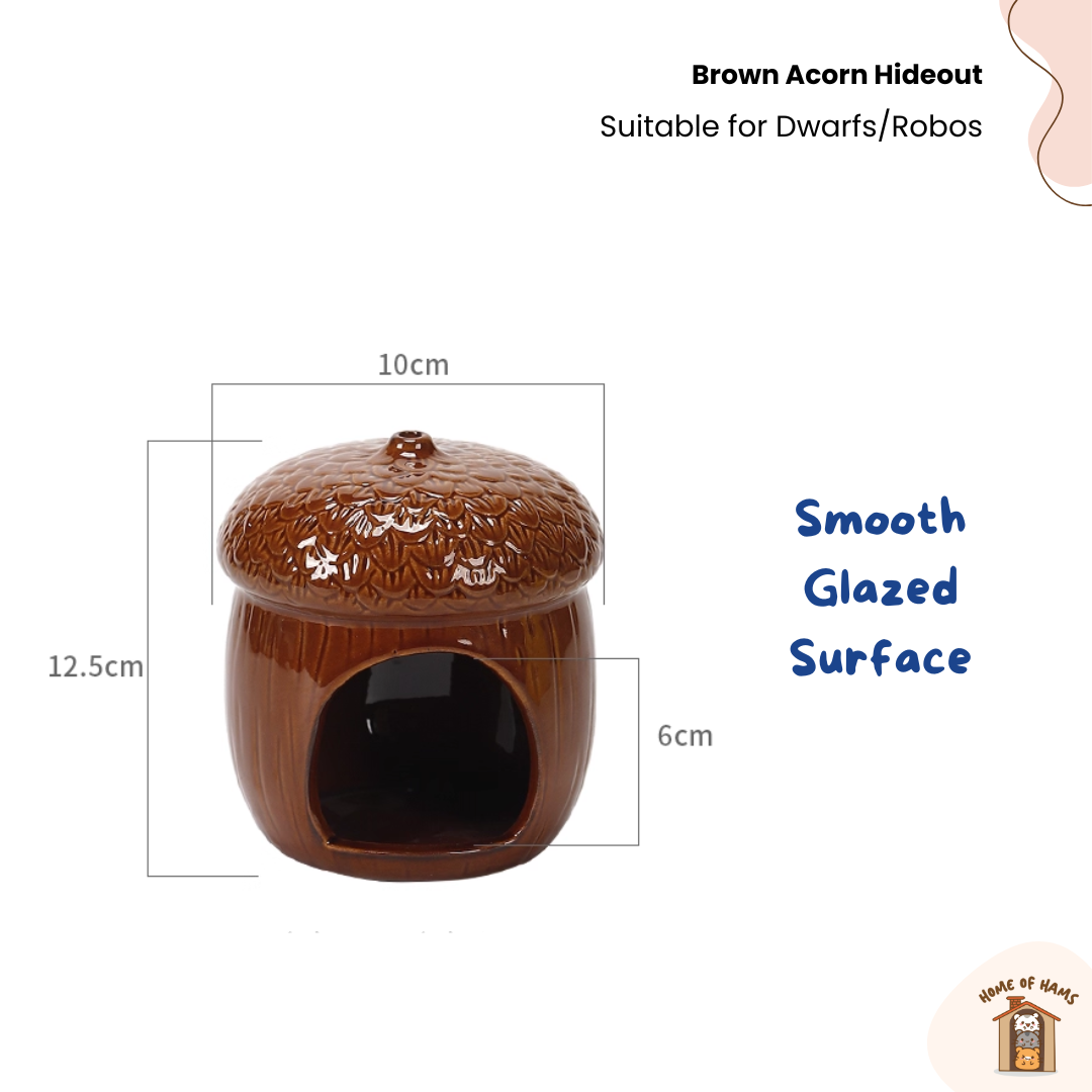 Ceramic Acorn Hideout