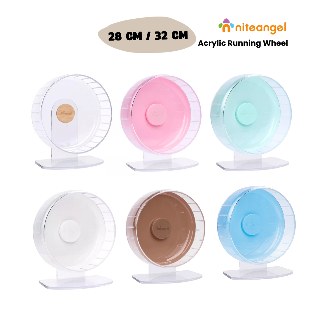 Niteangel Hamster Running Wheel 28cm 32cm