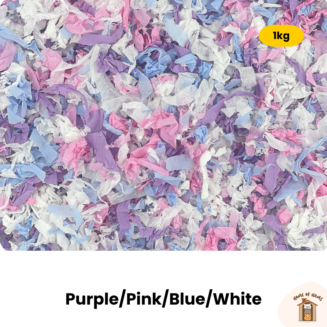 Colourful Paper Bedding 1kg