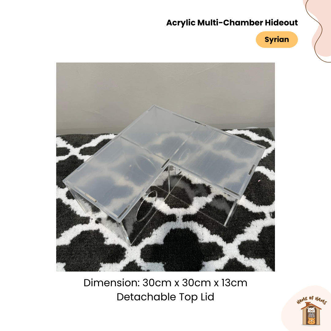 Hamster Acrylic Chambers Peep Chamber Hideouts