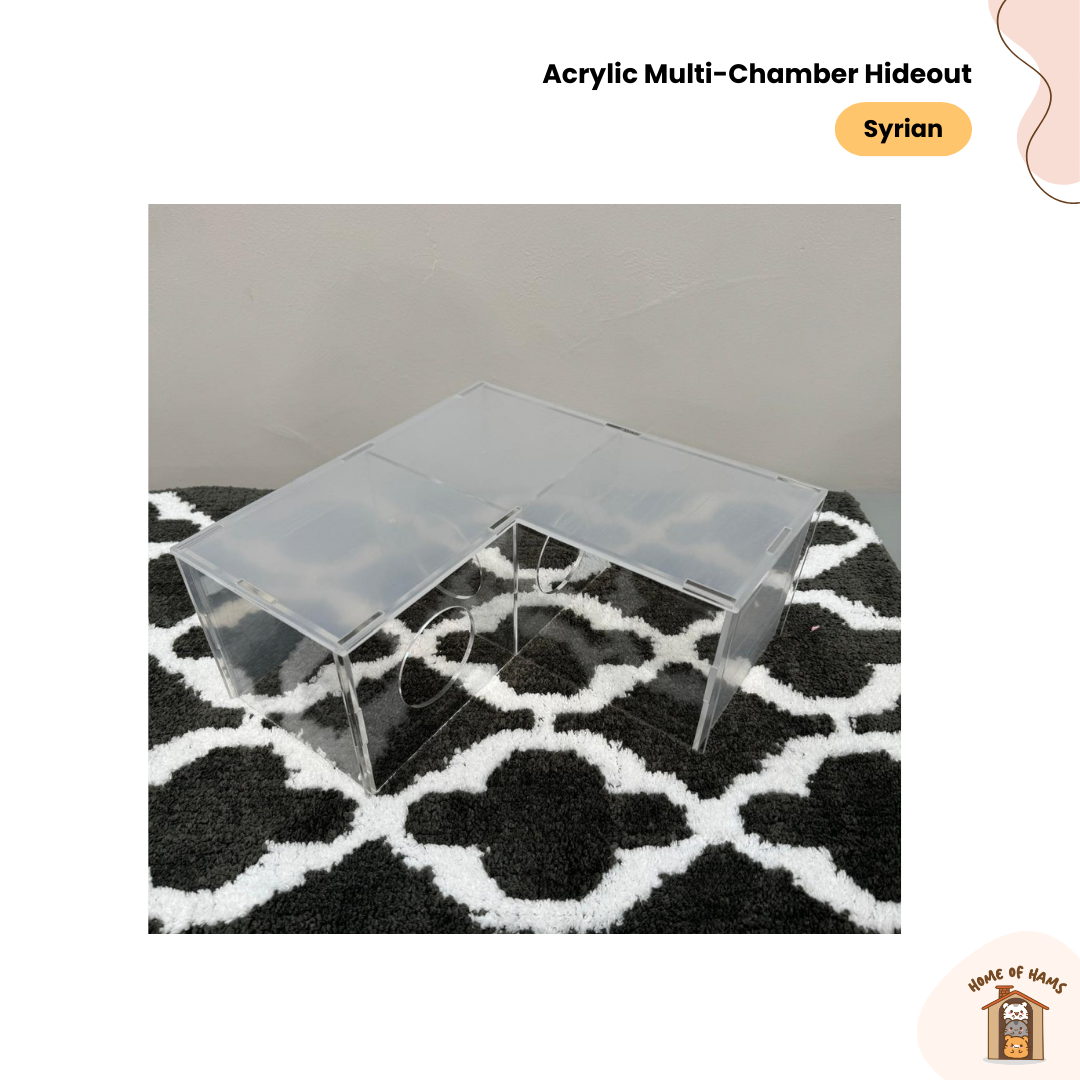 Hamster Acrylic Chambers Peep Chamber Hideouts
