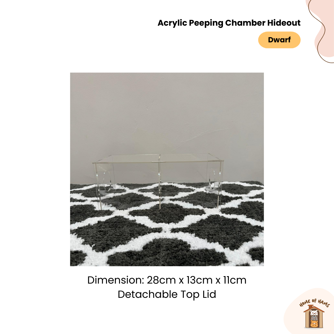 Hamster Acrylic Chambers Peep Chamber Hideouts