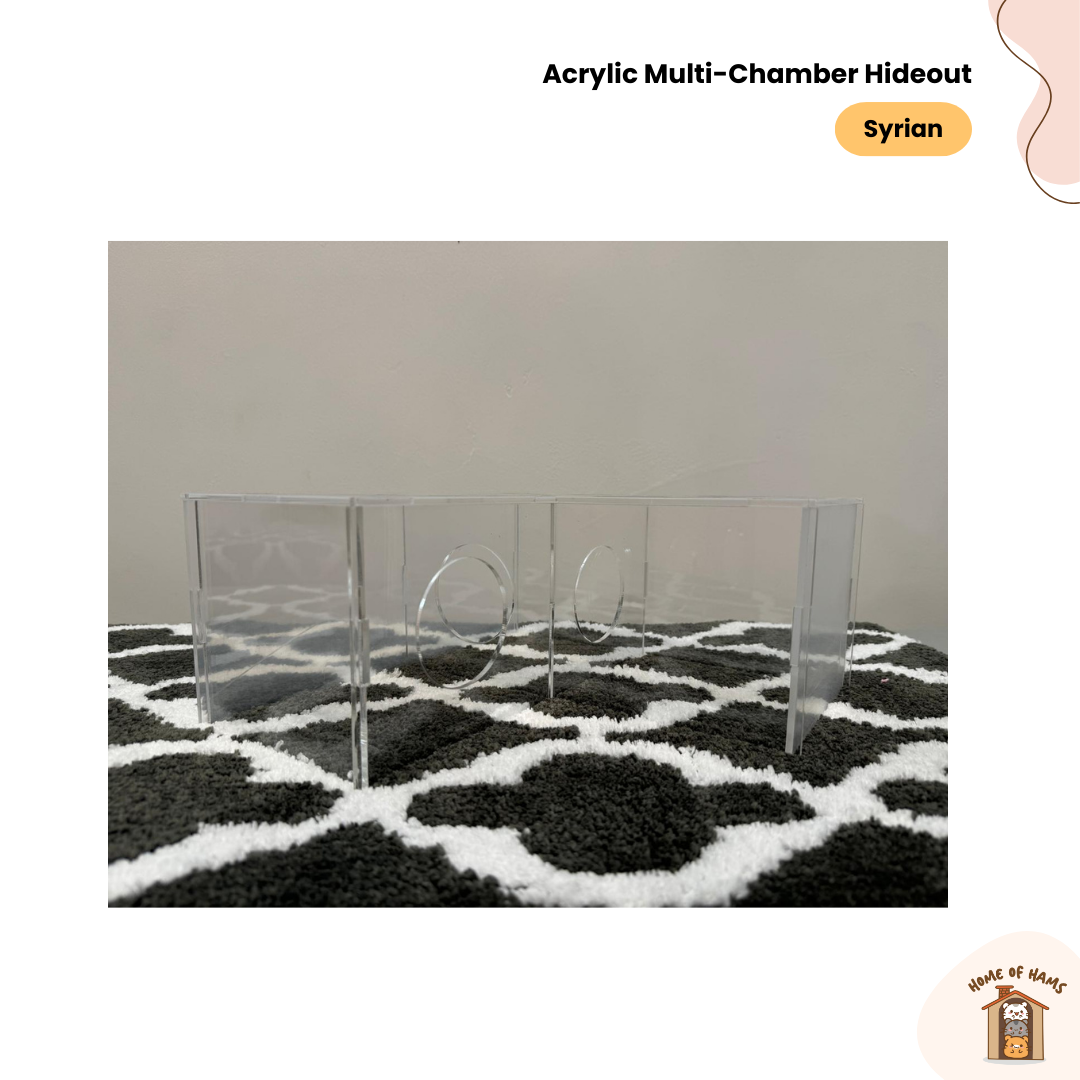 Hamster Acrylic Chambers Peep Chamber Hideouts