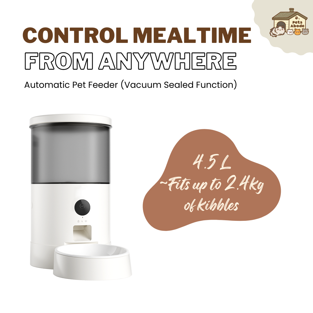 4.5L Smart Automatic Wireless Vacuum Lock Pet Feeder