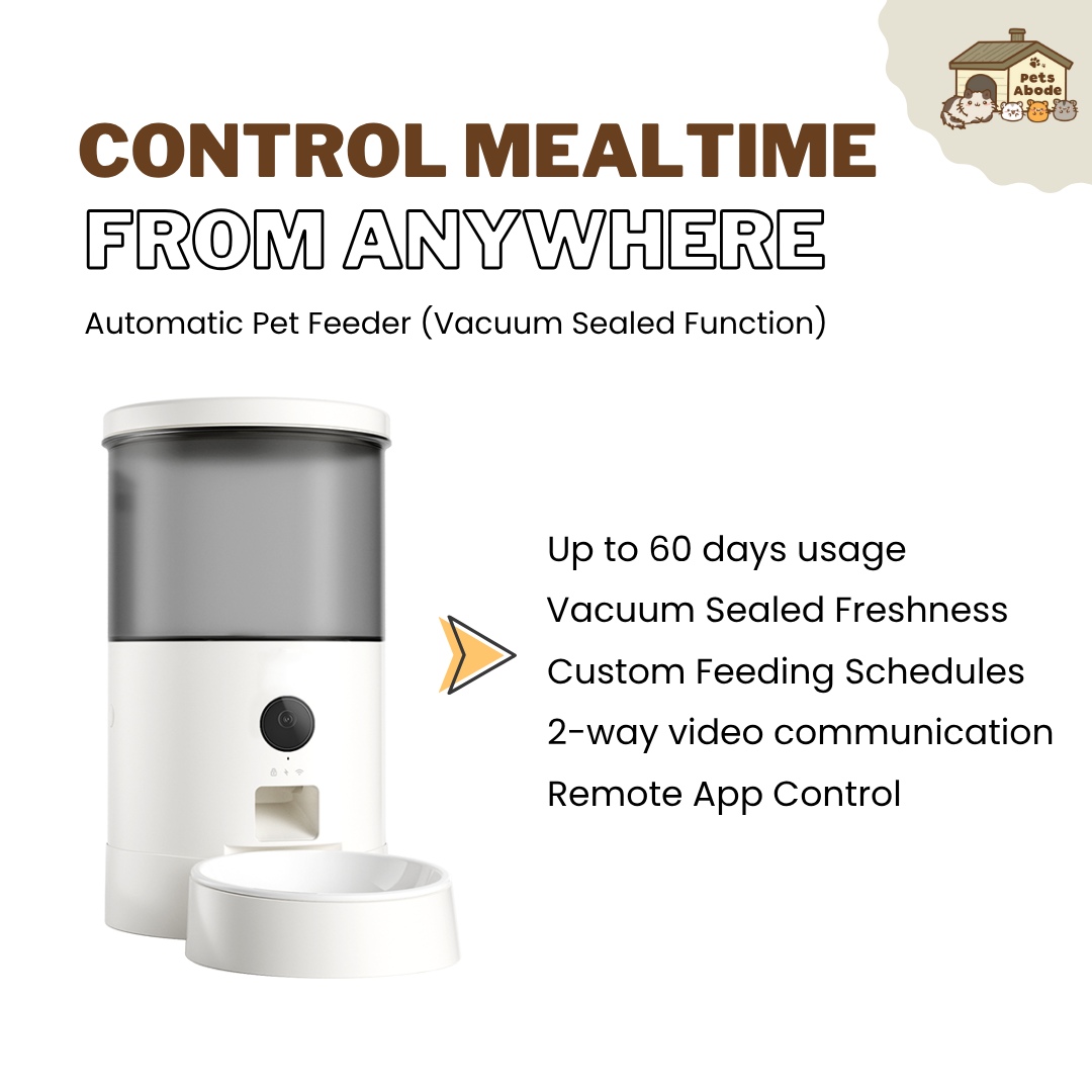 4.5L Smart Automatic Wireless Vacuum Lock Pet Feeder