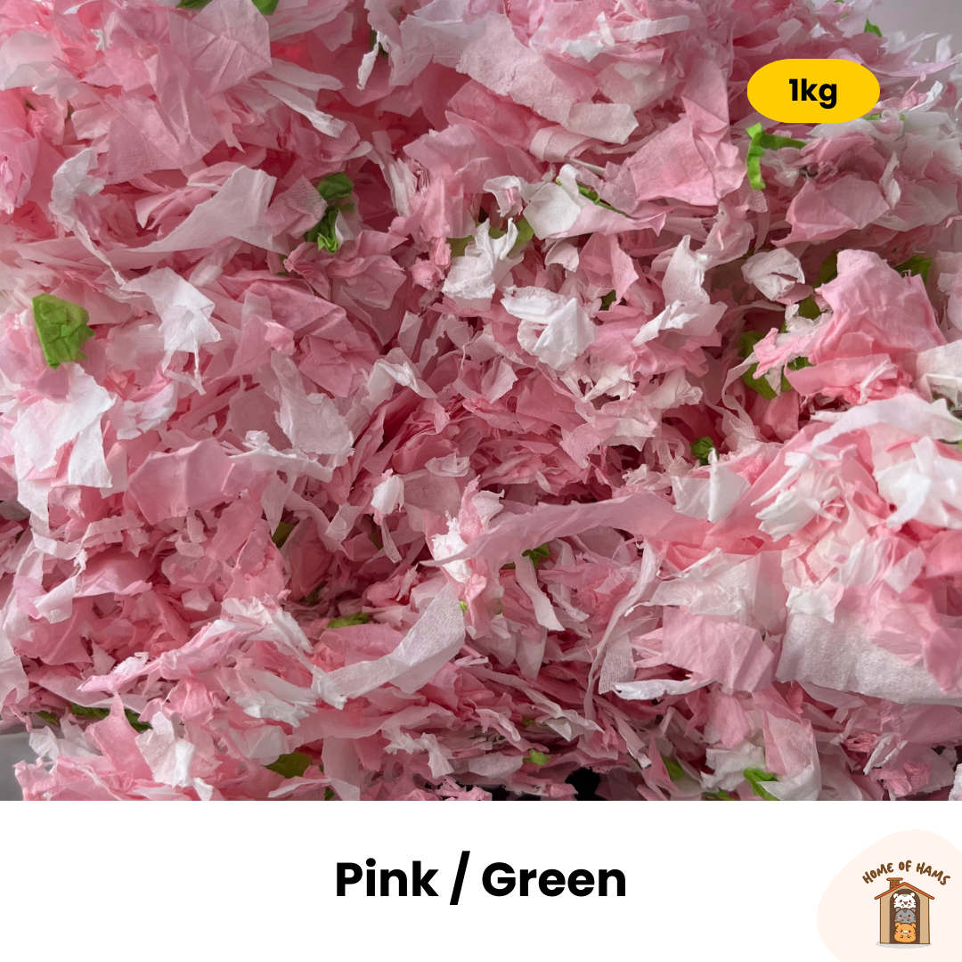 Colourful Paper Bedding 1kg