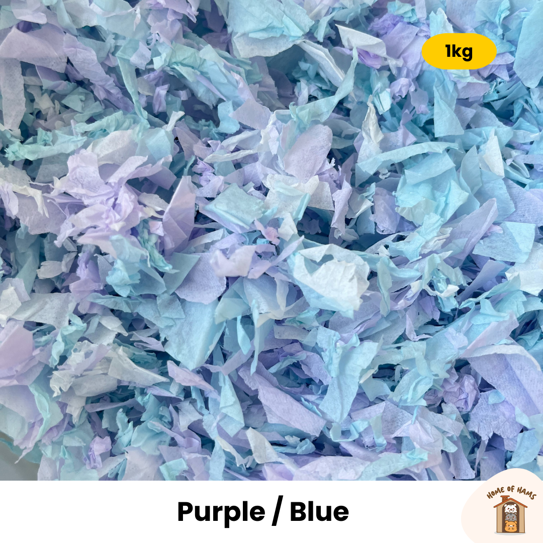 Colourful Paper Bedding for Hamsters