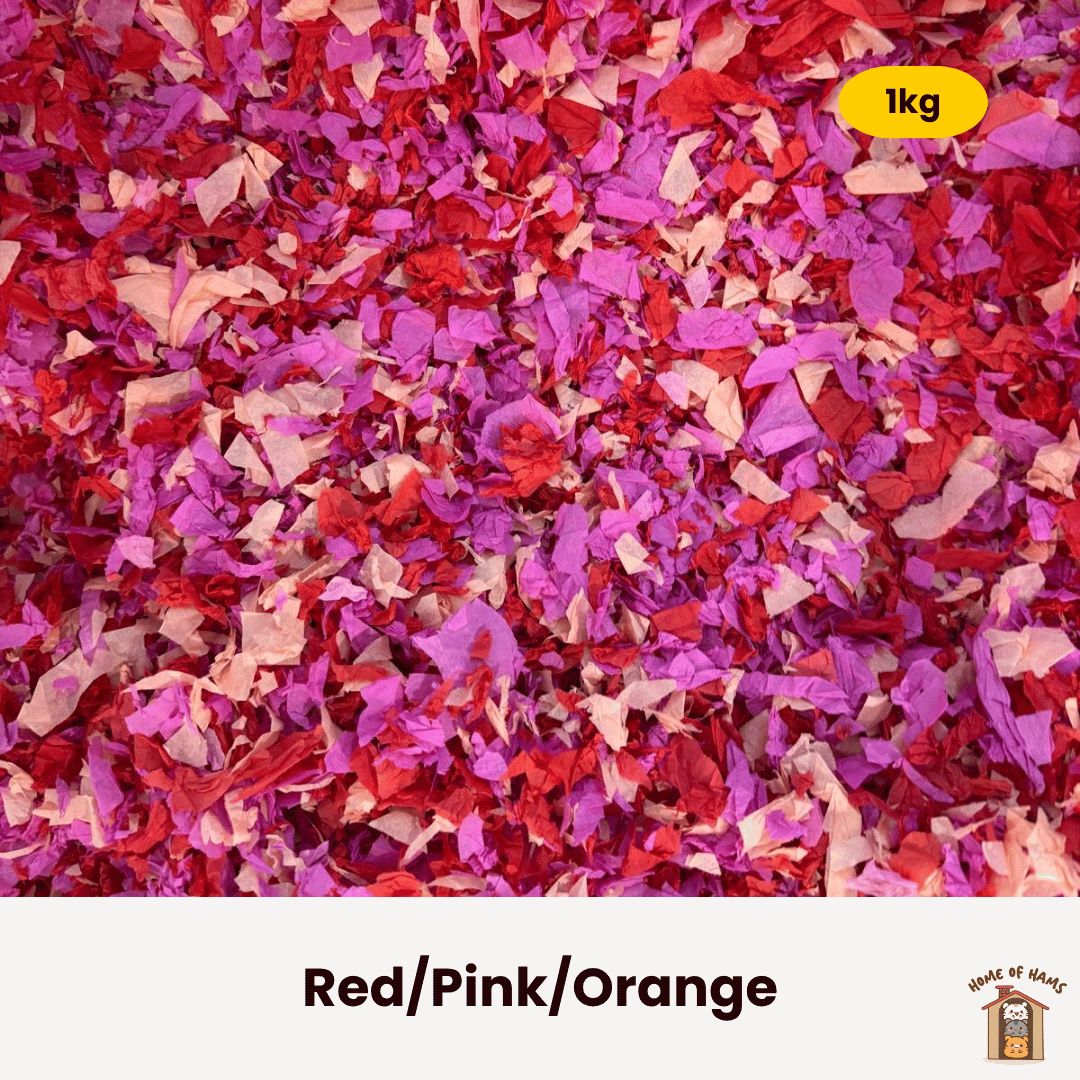 Hamster Colourful Paper Bedding