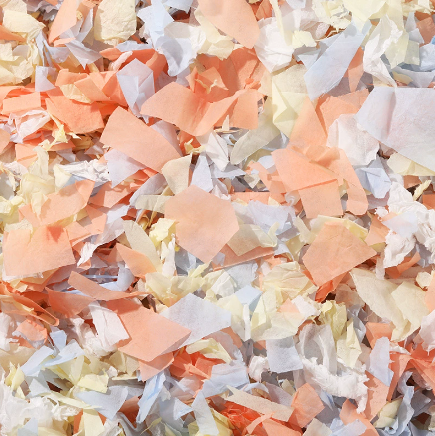 Hamster Colourful Paper Bedding