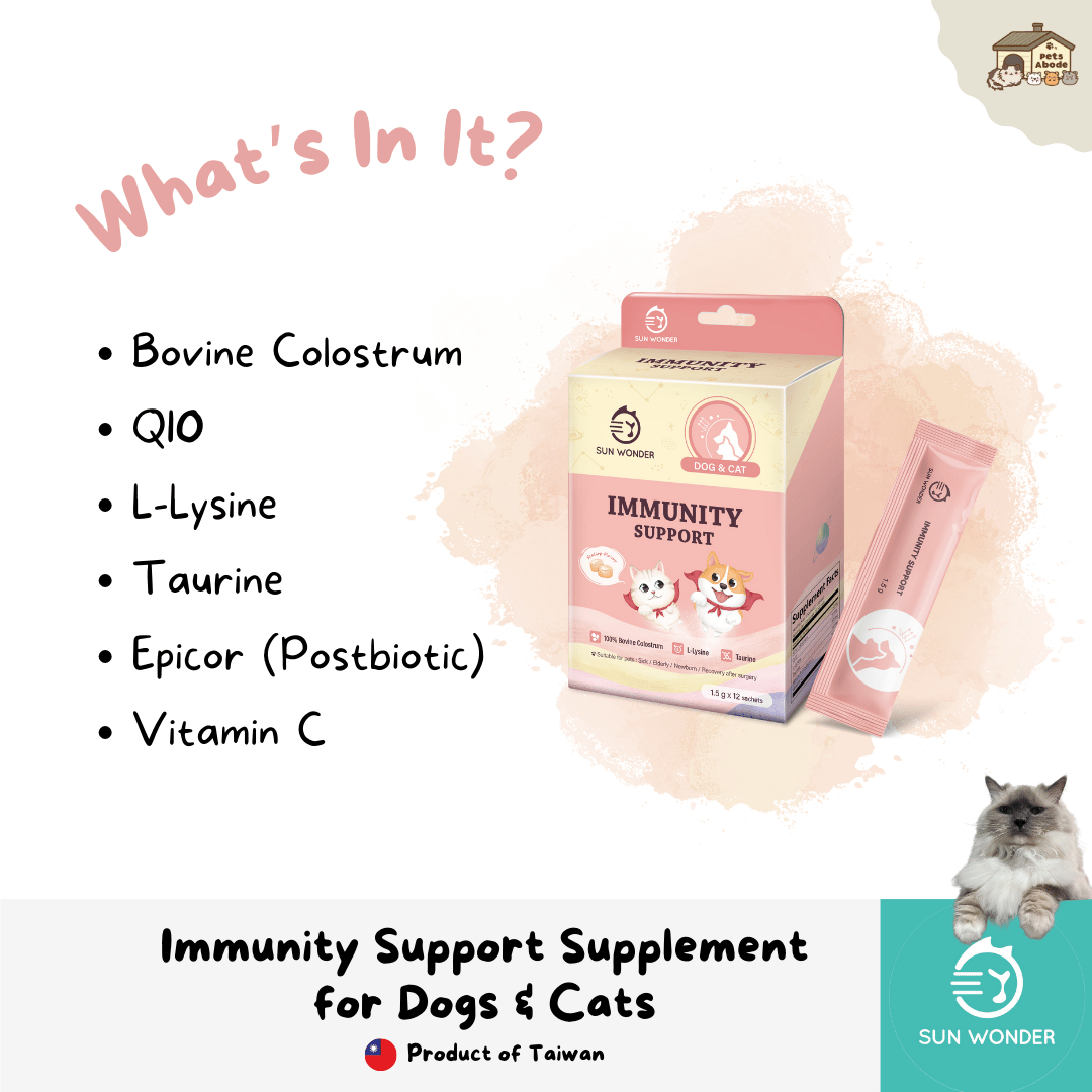 Sun Wonder Immunity Supplement for Cats & Dogs