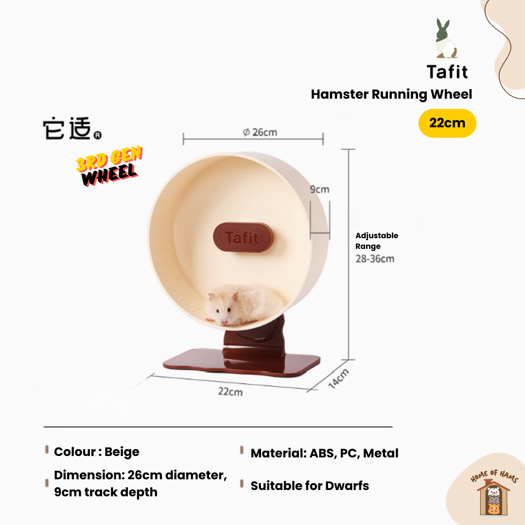 Tafit Hamster Running Wheel 22cm 26cm