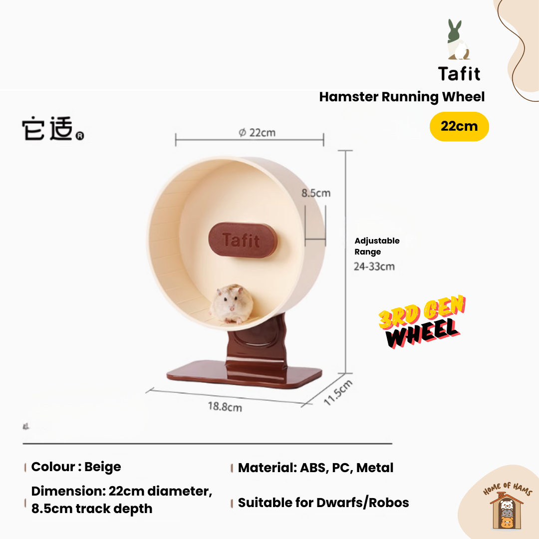 Tafit Hamster Running Wheel 22cm 26cm
