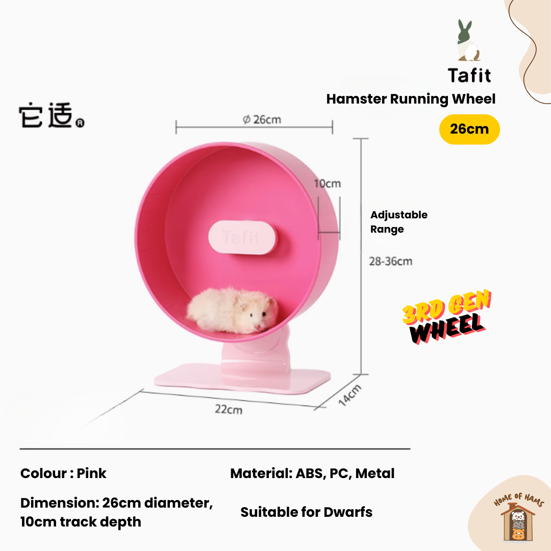 Tafit Hamster Running Wheel 22cm 26cm