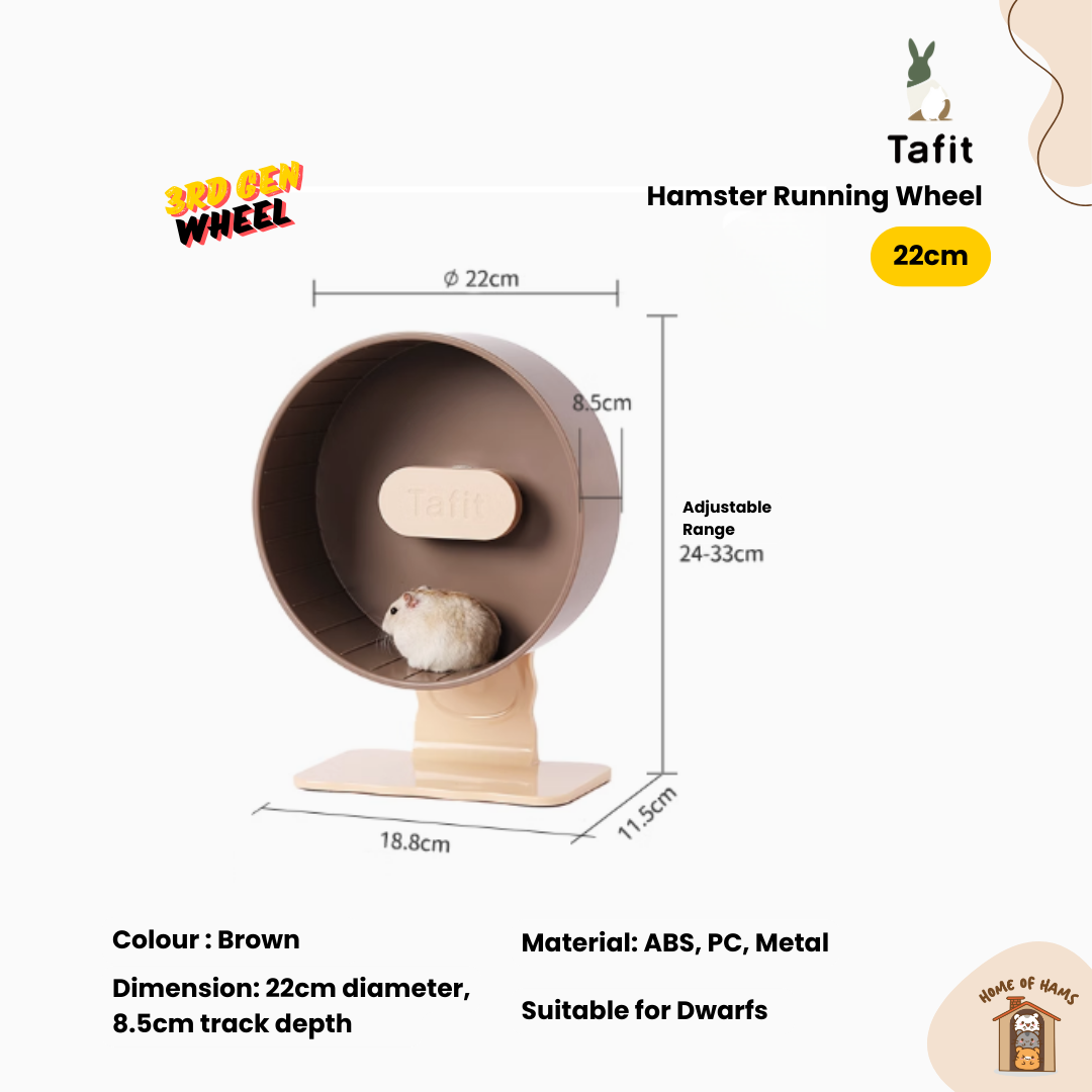 Tafit Hamster Running Wheel 22cm 26cm