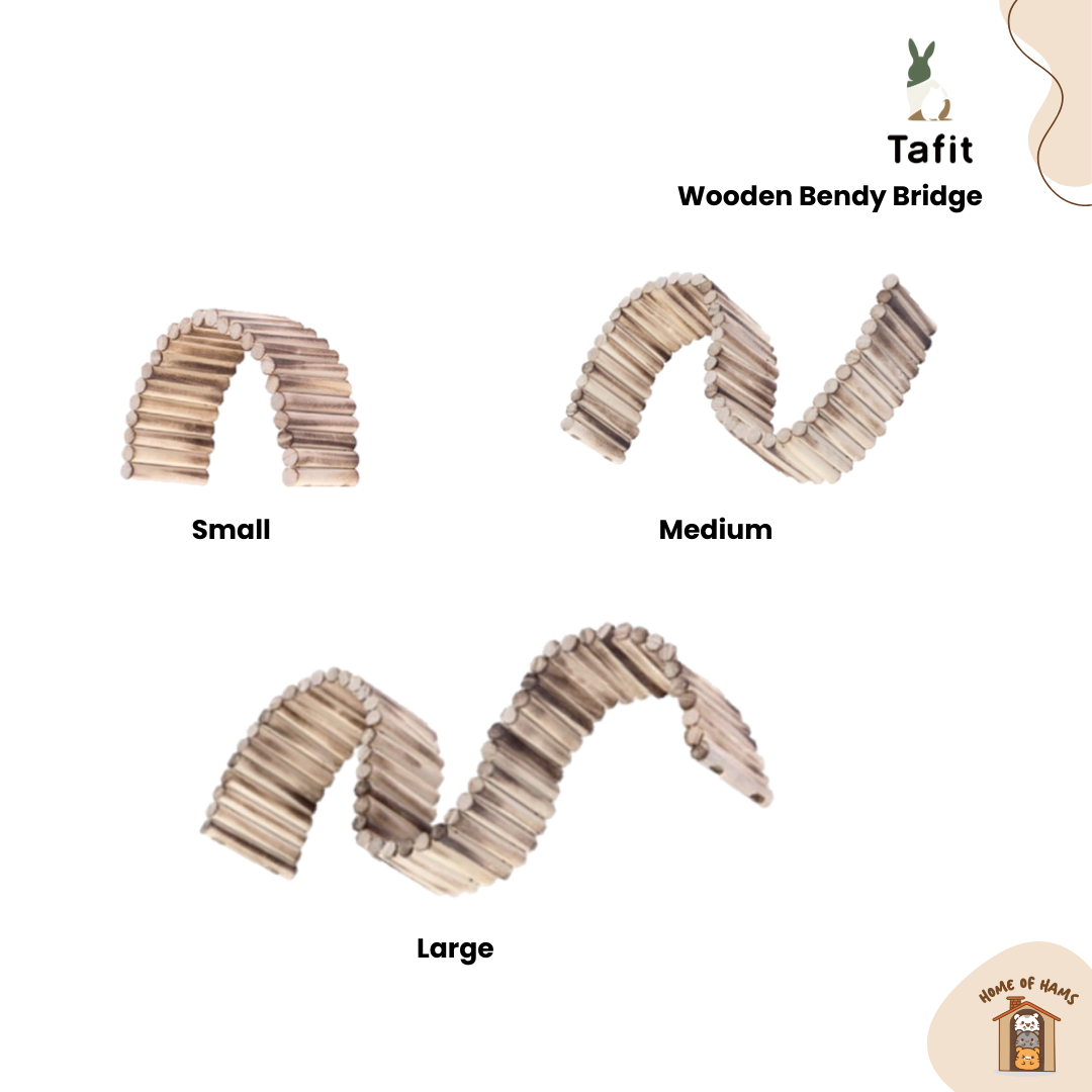 Wooden Bendy Bridges for Hamsters