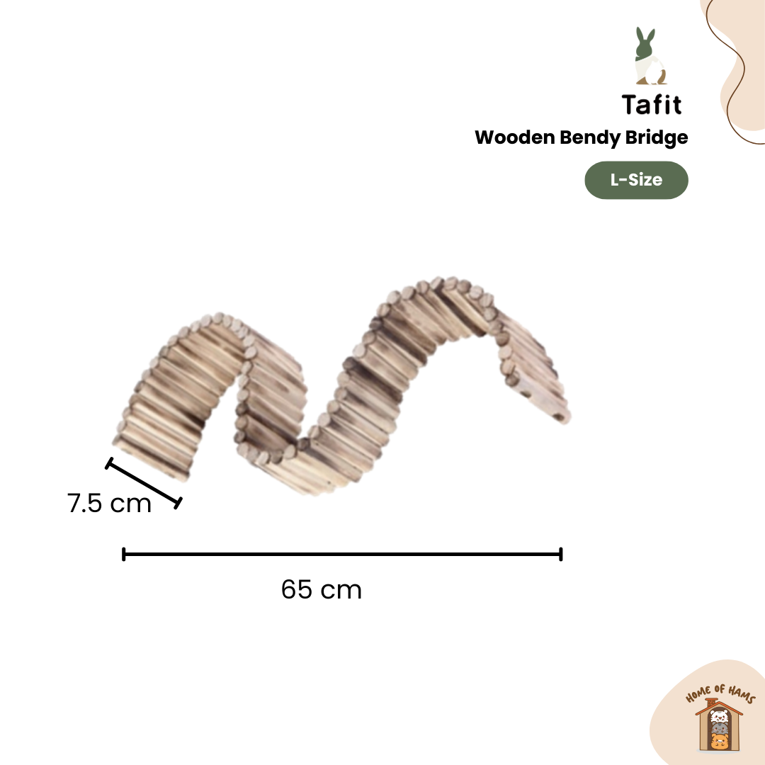 Wooden Bendy Bridges for Hamsters