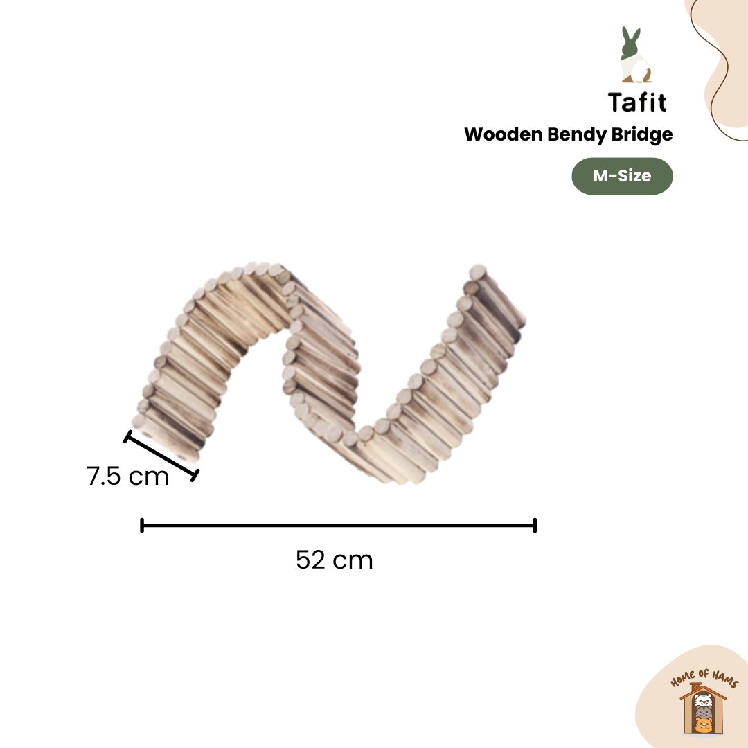 Wooden Bendy Bridges for Hamsters