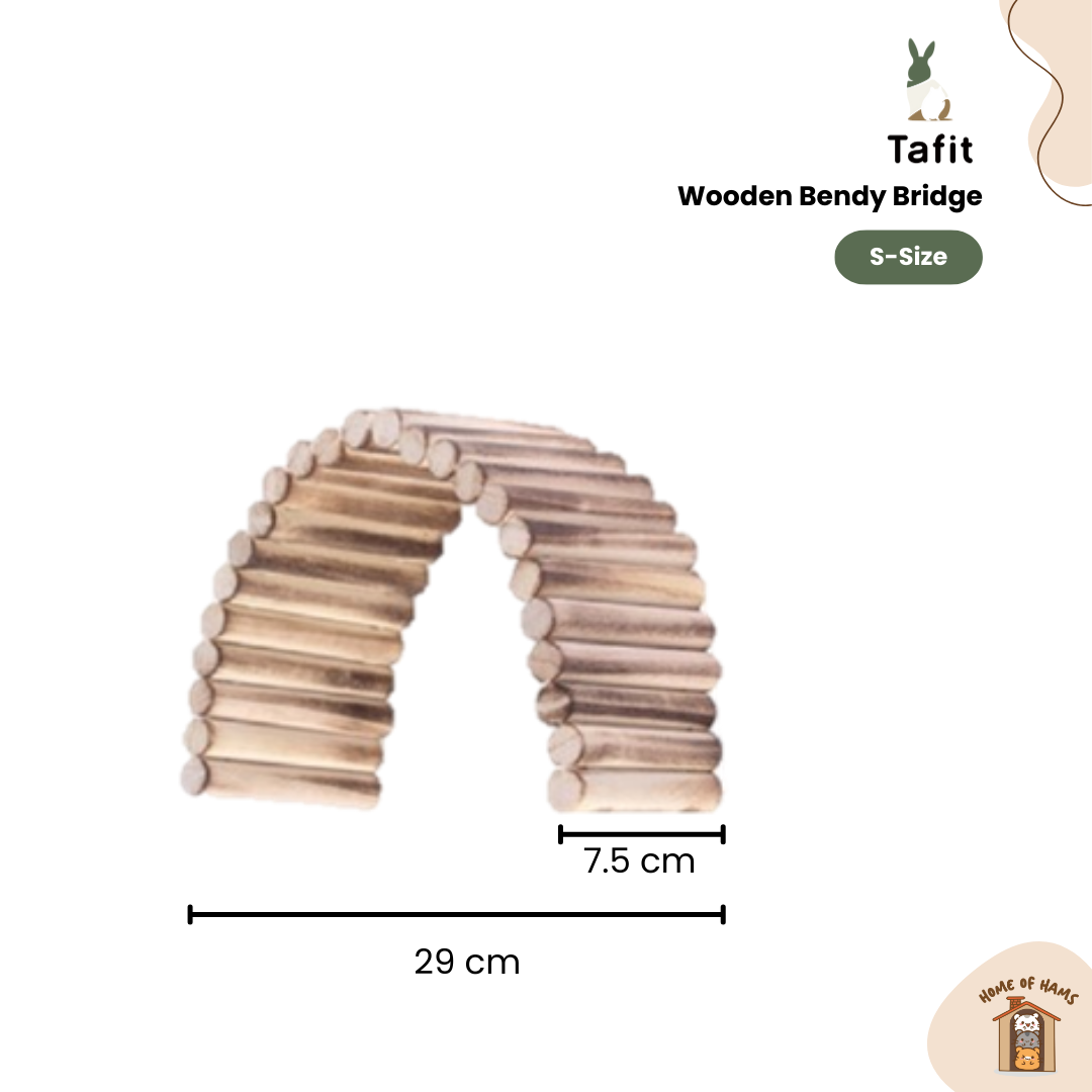 Wooden Bendy Bridges for Hamsters