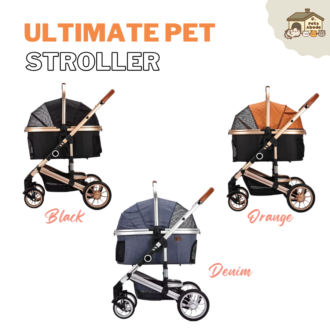 ULTIMATE Pet Stroller (FREE GIFT: Wireless Smart Drinking Fountain)