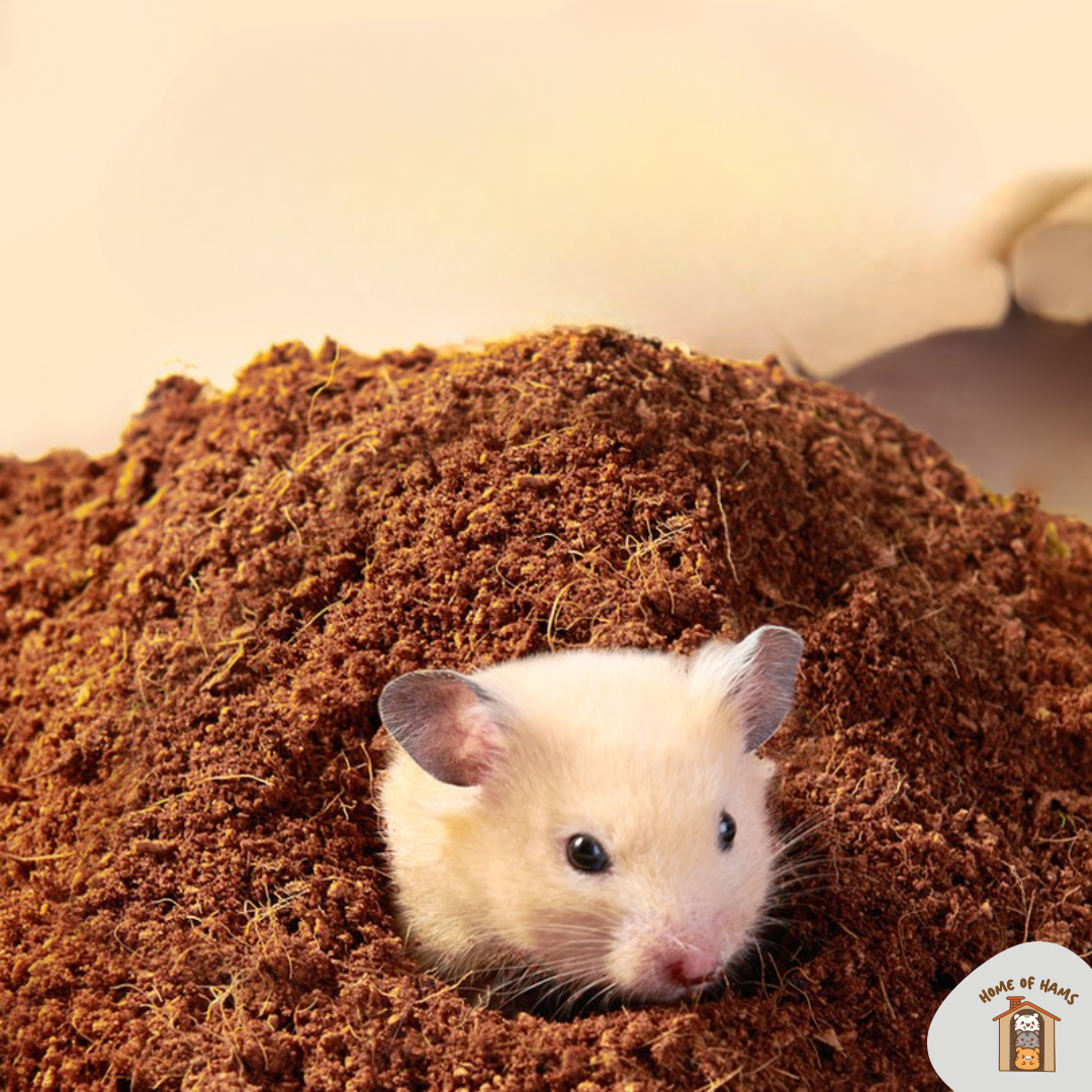 Coconut Soil Digging Substrate for Hamsters
