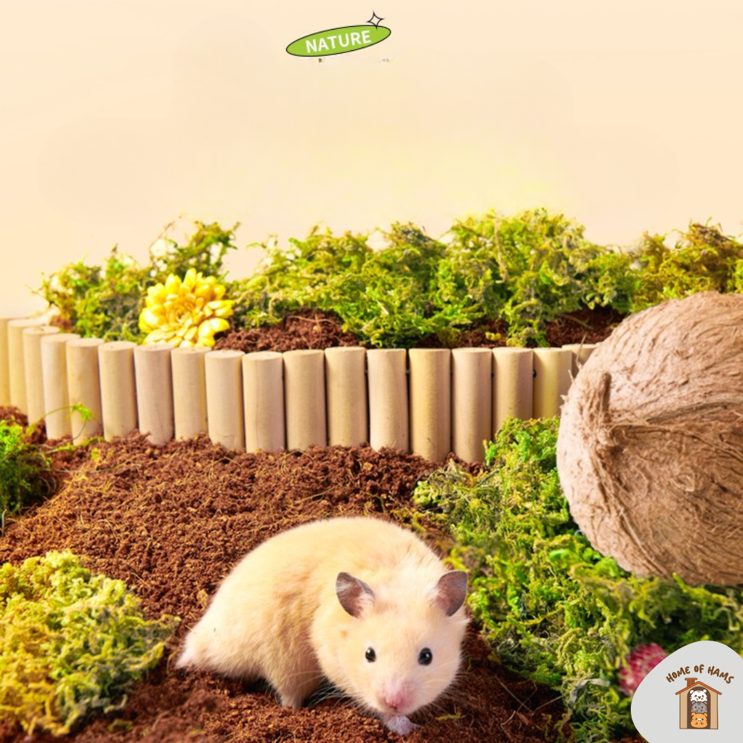 Coconut Soil Digging Substrate for Hamsters