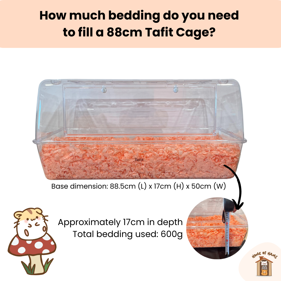 Colourful Paper Bedding for Hamsters