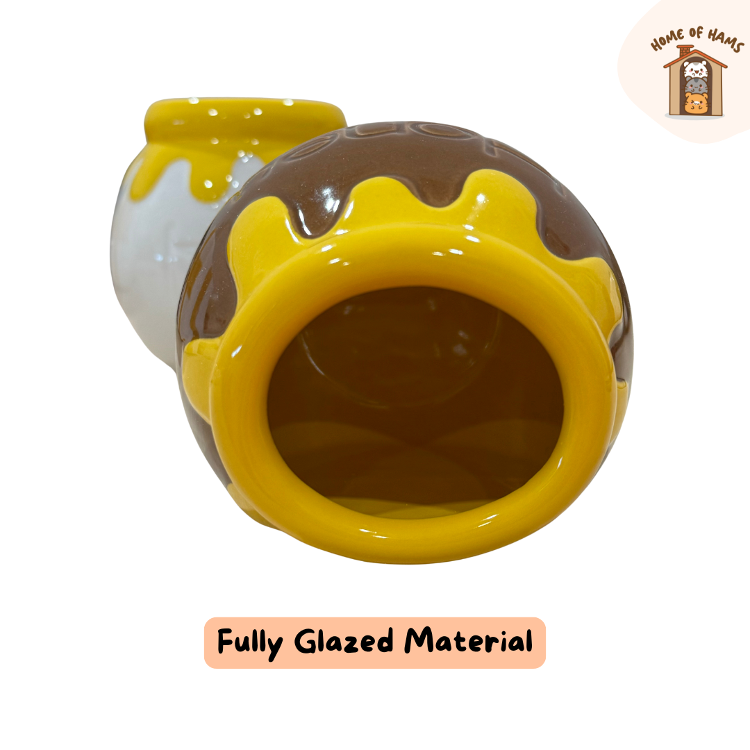 Honeypot Ceramic Hideout for Hamsters