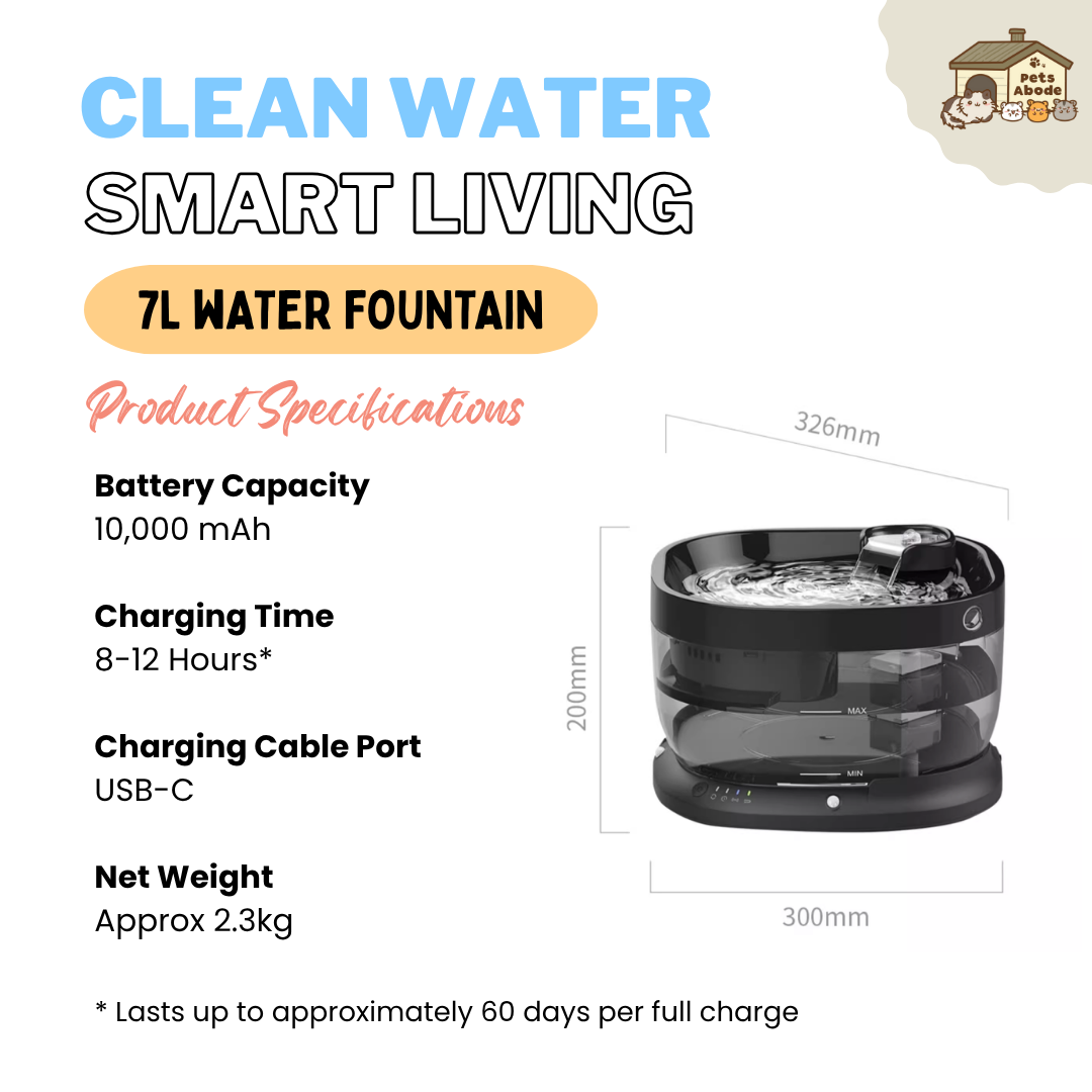 7L Wireless Smart Drinking Fountain