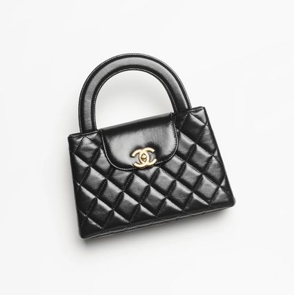 CHANEL ショルダーバッグ・ポシェット 【凝縮された可愛さ♪】CHANEL ミニ ショッピング バッグ 2色(7)
