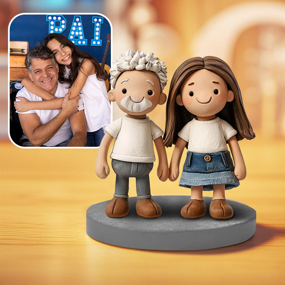Personalized Photo Plush Doll Keychain Mini Me Plush Keychain Gifts for Boyfriend