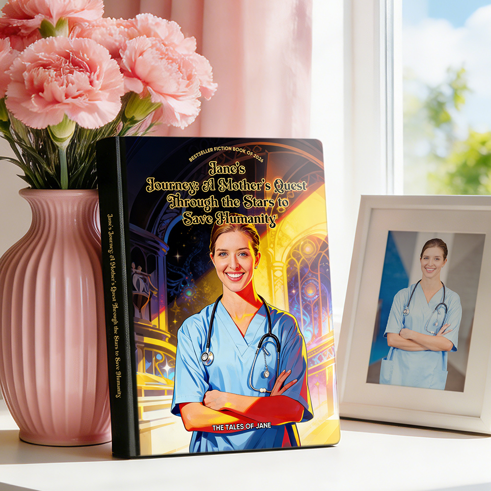 Personalized Story Book – Your Own Custom Fiction Novel Where You Are the Main Character, Mother’s Day Gift - soufeelmy