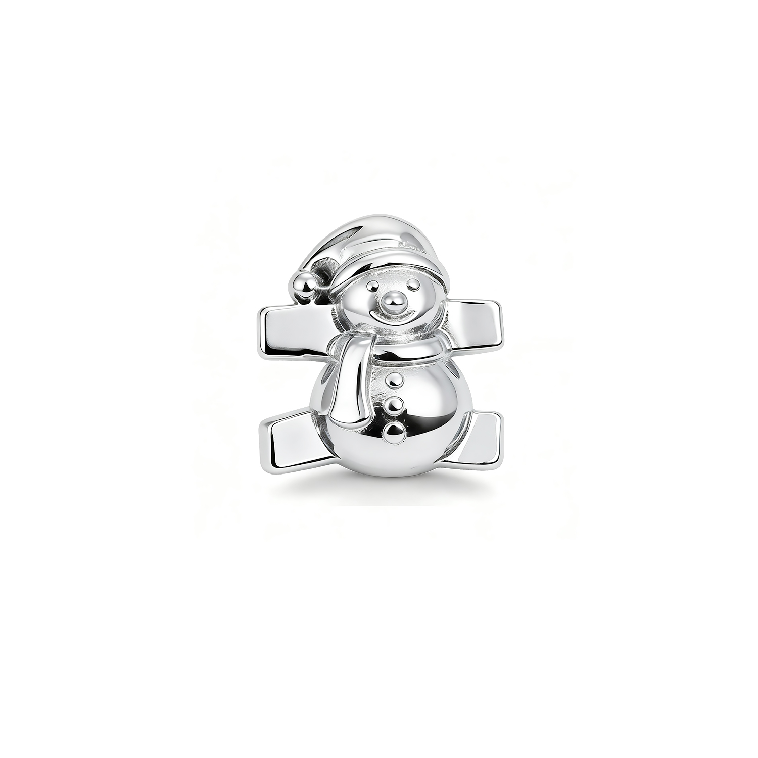 Snowman Charm - Silver - soufeelmy