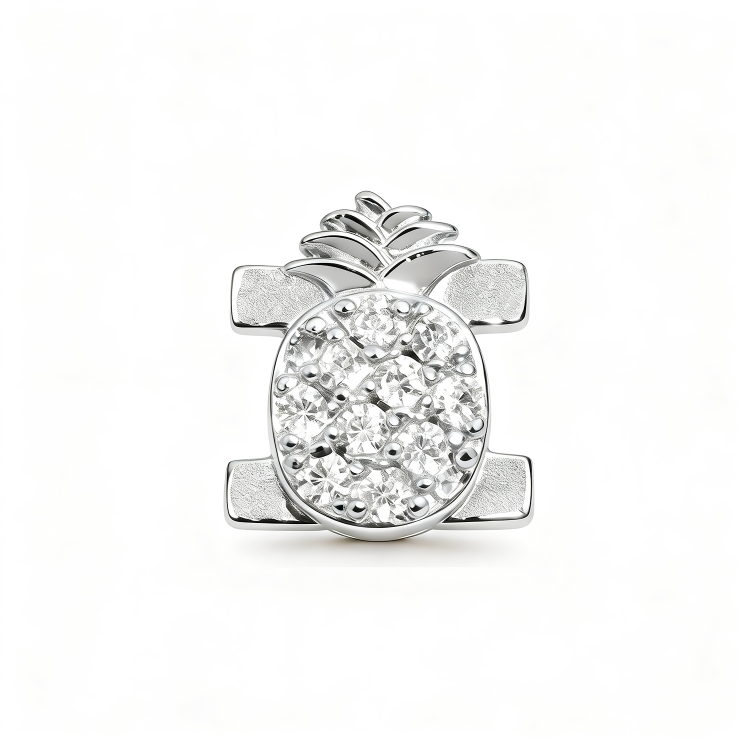 Pineapple Charm - Silver - soufeelmy