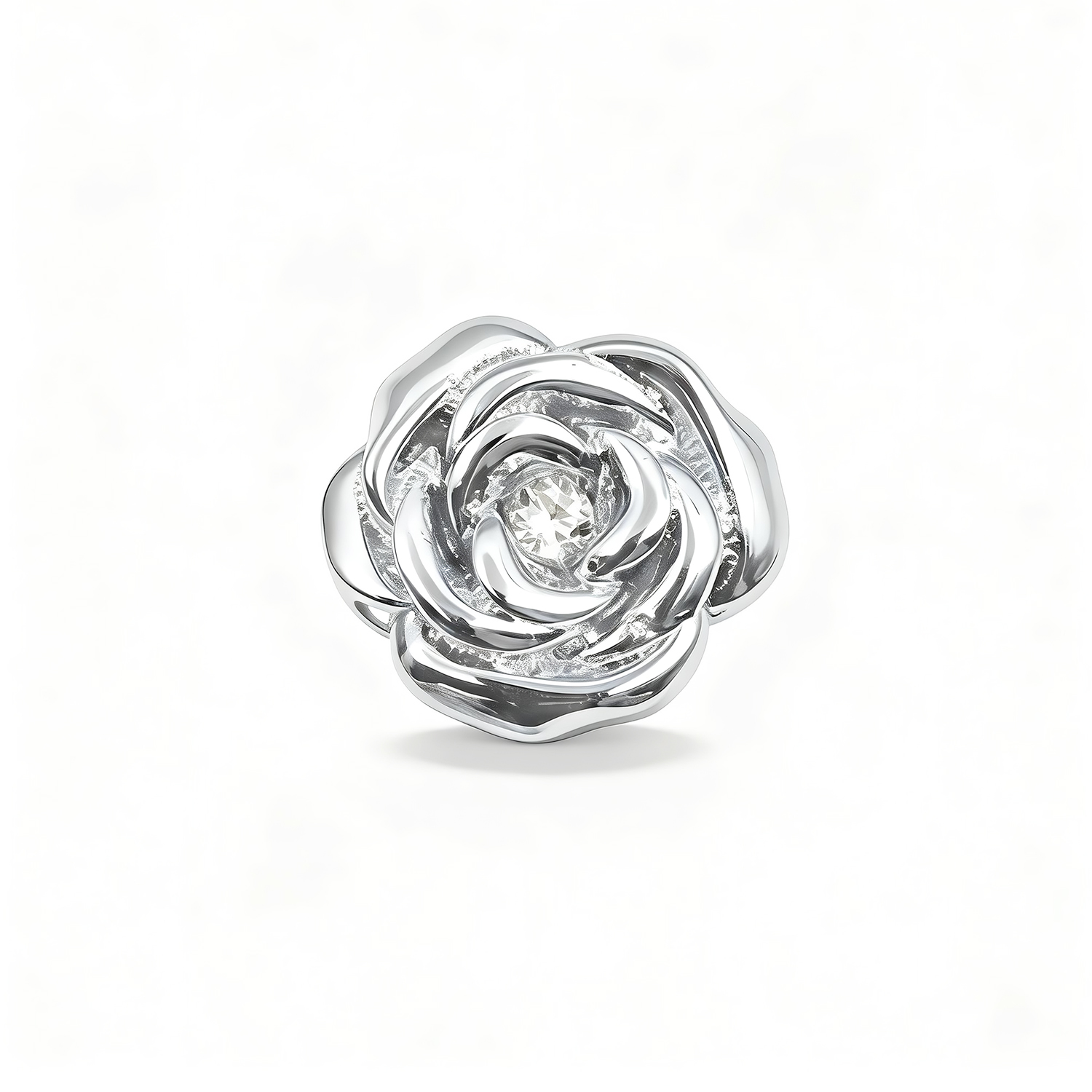 Flower Charm - Silver - soufeelmy