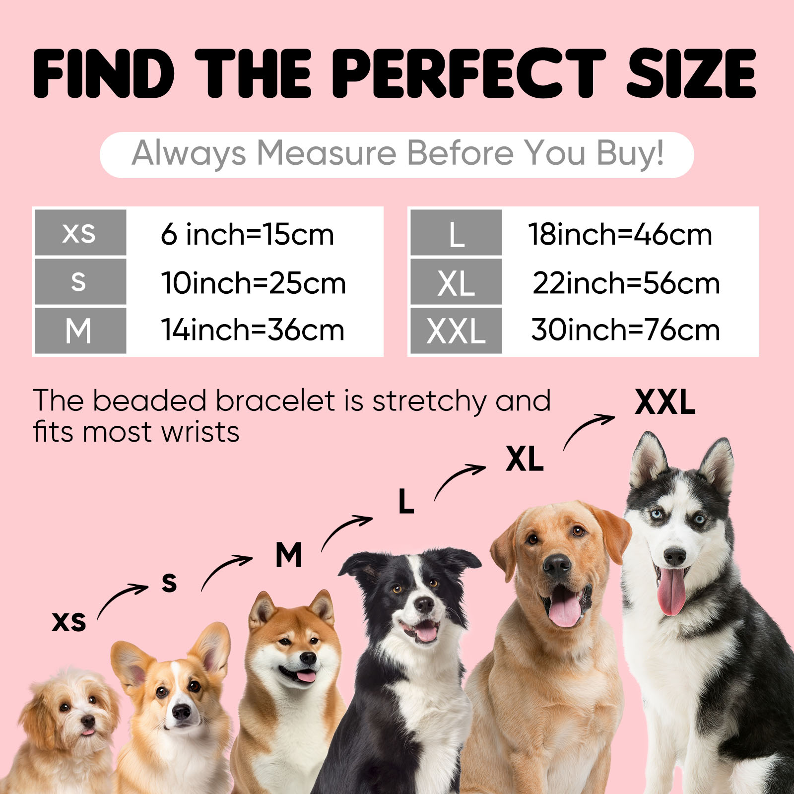 Personalized Name Necklace Comes with a Free Matching Bracelet Gift for Pet Lover - soufeelmy