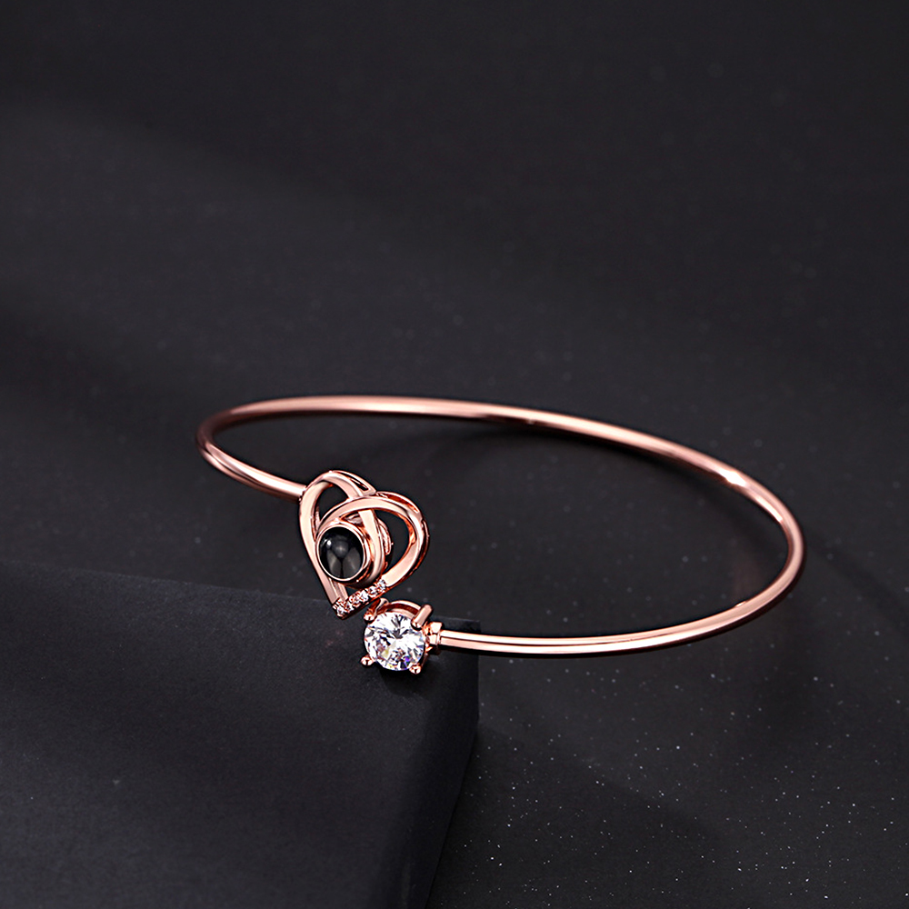 Custom Projection Bracelet Personalized Photo Star Bracelet Jewelry Gift for Her - soufeelmy