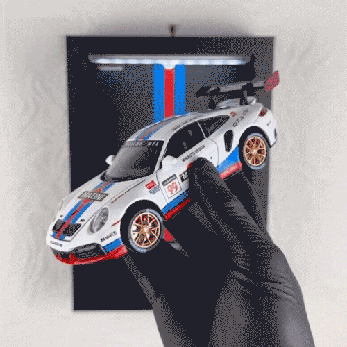 1:32 Car Model Photo Frame 3D Hanging Painting Alloy Car Model 3D Ornaments - soufeelmy