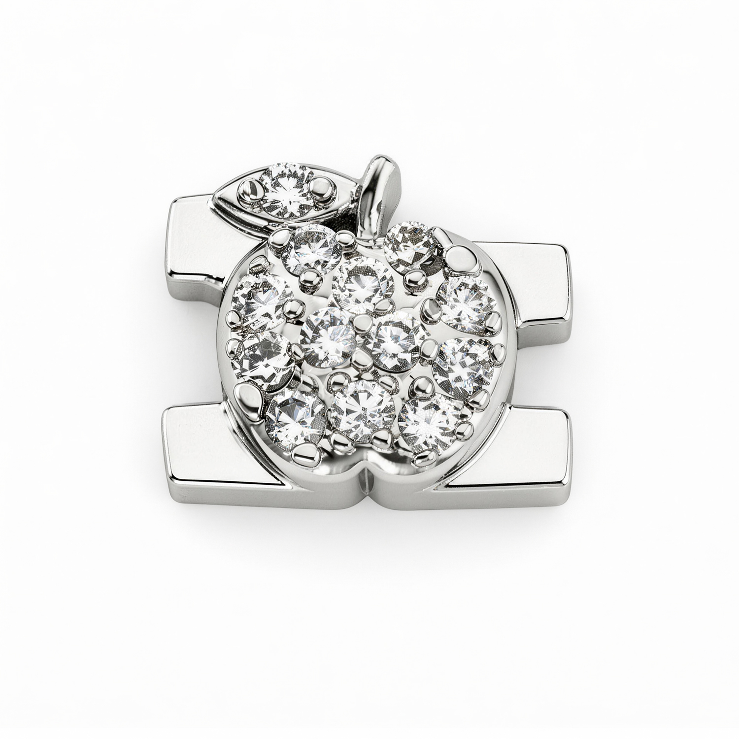 Apple Charm - Silver - soufeelmy