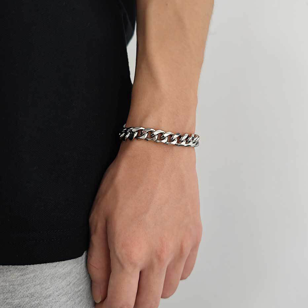 Men's Bracelet Cuban Chain Punk Thick Chain Gift For Boyfriend - soufeelmy