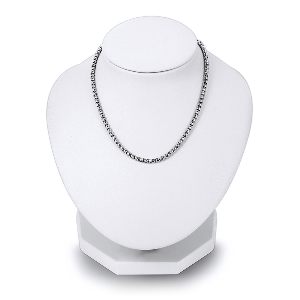 Men's Necklace Rounded Box Chain Punk Stacking Chain Gift For Boyfriend - soufeelmy
