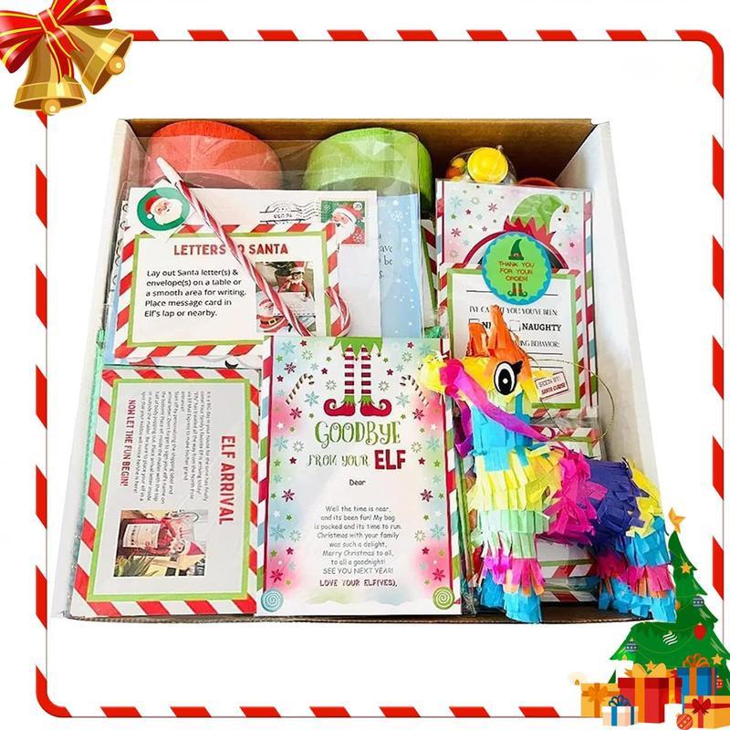 2024 Elf Kit 24 Days Of Christmas Elf Kits For Christmas Elf On The Shelf 24 Day Kits Christmas Activities Christmas Countdown Gift Set - soufeelmy