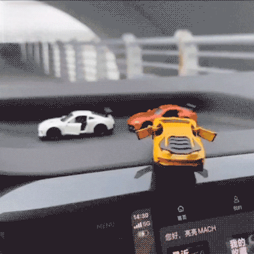 Car Ornaments Drift Car Model Center Console Dynamic Ornaments - soufeelmy