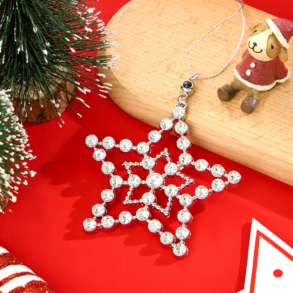 Personalized Photo Projection Ornaments High Heel Ornament Christmas Tree Ornaments Christmas Gifts - soufeelmy