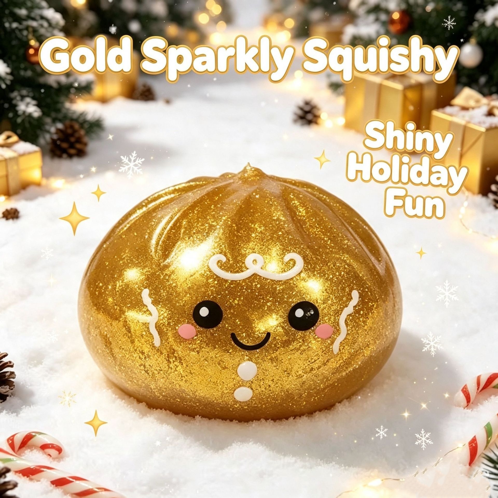 Christmas Slow Rising Squishy – Cute Stress Relief Toy & Fun Holiday Gift - soufeelmy