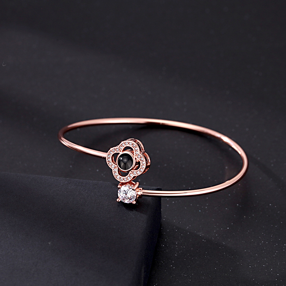 Custom Projection Bracelet Personalized Photo Star Bracelet Jewelry Gift for Her - soufeelmy