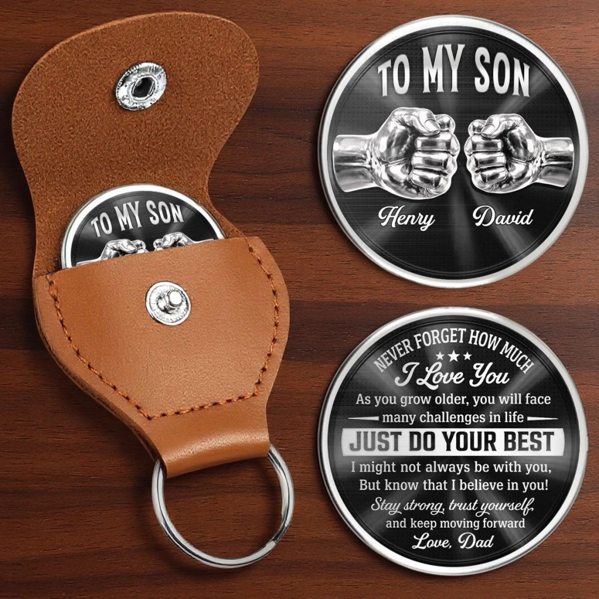 Personalized Photo Pocket Hug Gifts For Son My Son My Pride - soufeelmy