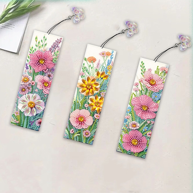 Handmade Diy Diamond Painting Bookmark 5d Diamond Painting Dot Diamond Bookmark - soufeelmy