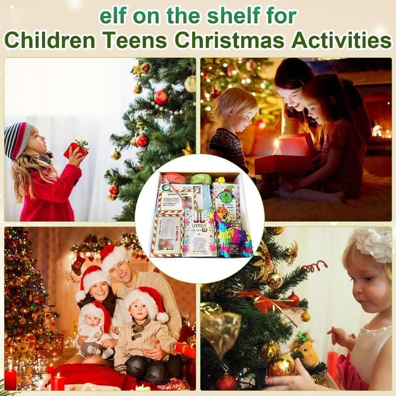 2024 Elf Kit 24 Days Of Christmas Elf Kits For Christmas Elf On The Shelf 24 Day Kits Christmas Activities Christmas Countdown Gift Set - soufeelmy