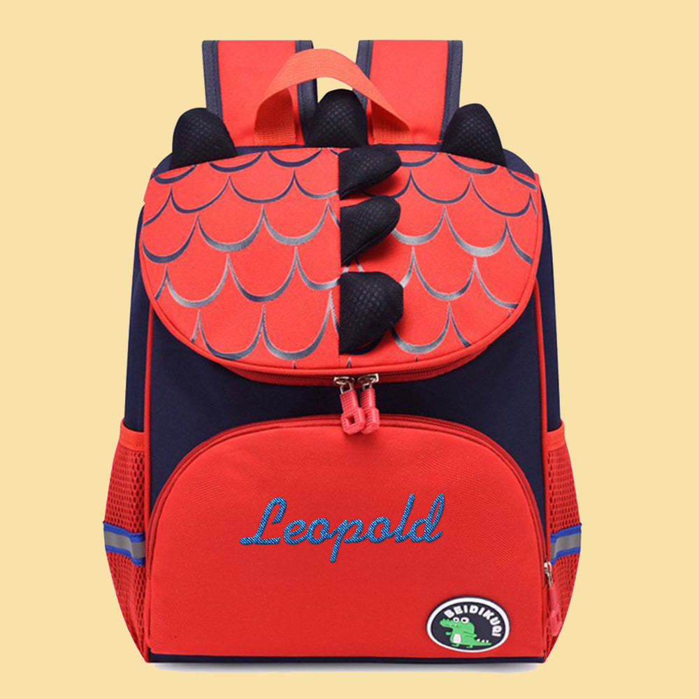 Personalized Name Embroidery Backpack Custom Unicorn Backpack School Bags Gift for Kids - soufeelmy